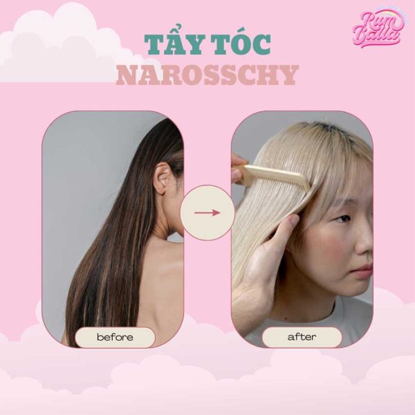 Thuốc tẩy tóc bột tẩy tóc NAROSSCHY